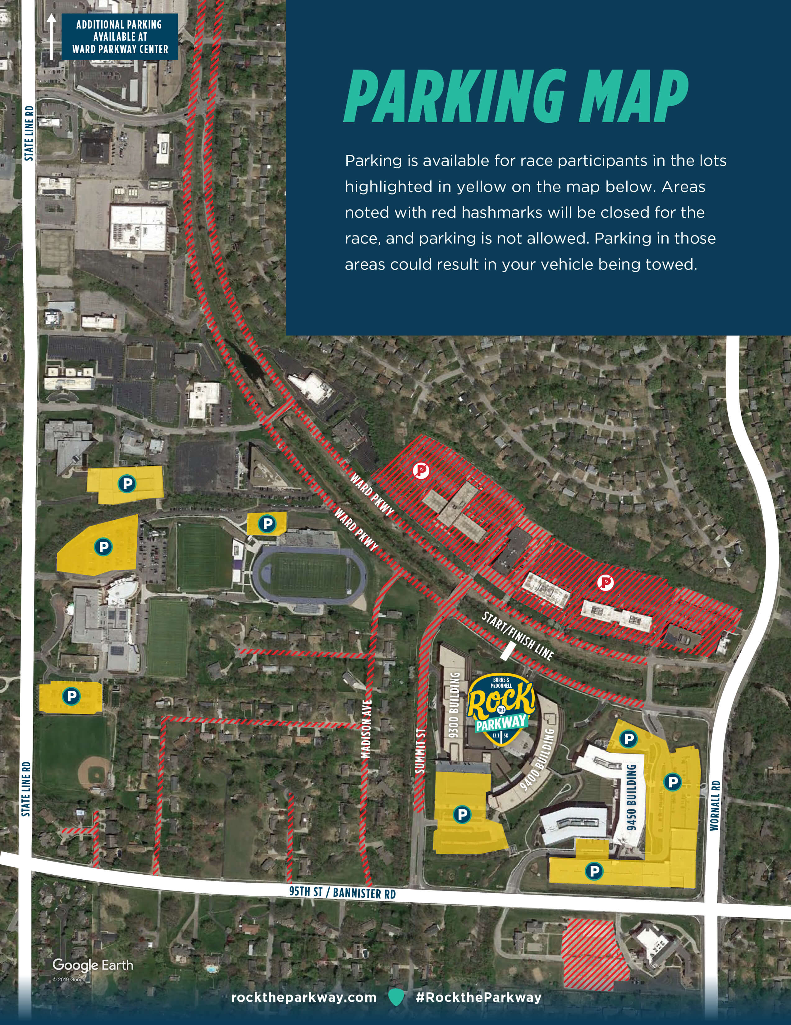 Parking Race Information Rock The Parkway