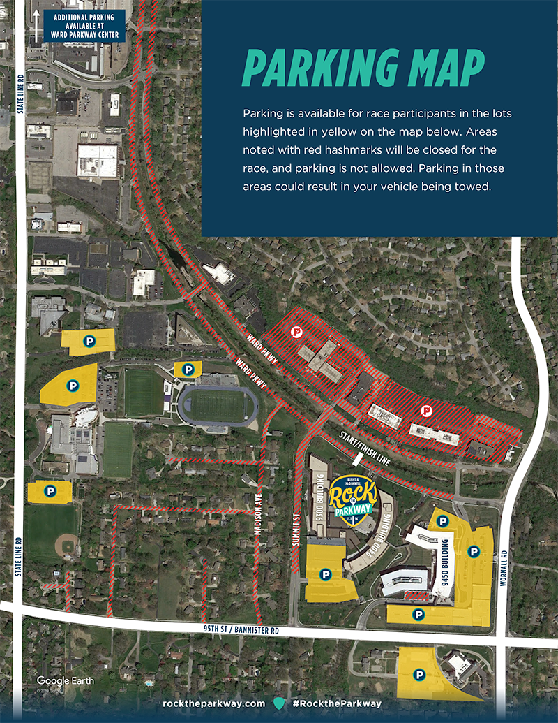 Parking Race Information Rock The Parkway